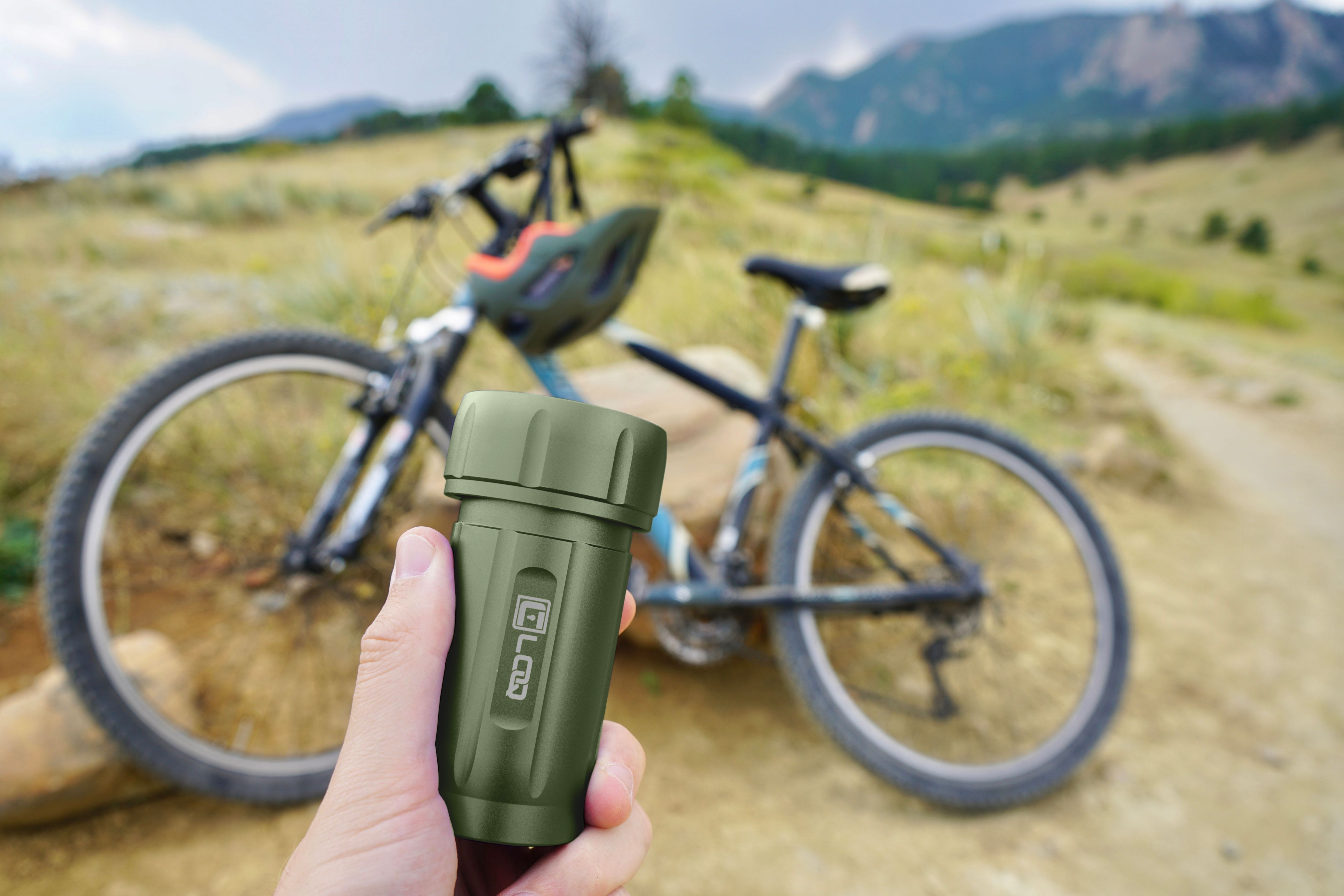 EDC120GNB Ruggedized Adventure-Travel Storage Container, 120 CC, Zytel, Green Body, Black Cap - Image 6