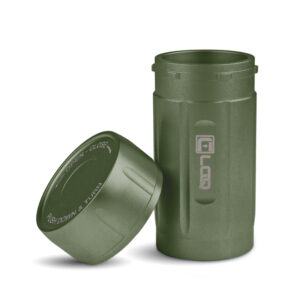 EDC120GN Ruggedized Adventure-Travel Storage Container, 120 CC, Zytel, Green Body, Green Cap